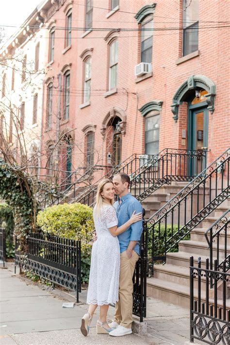 Paulus Hook Jersey City Engagement — Lizzie Burger Photography | NY ...