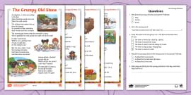 The Camping Trip: English Reading Exercise for KS1