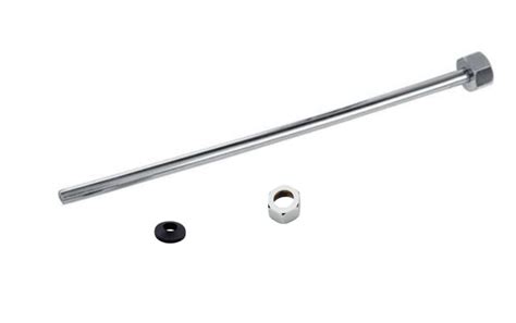 OVISES Copper Urinal Connection Pipe with 2 CP Nuts: Durable Plumbing ...