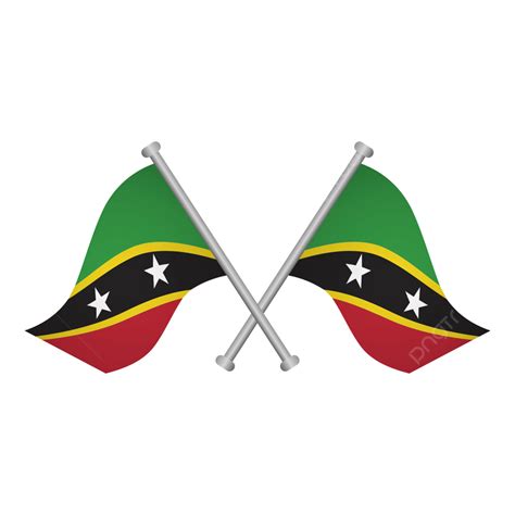Saint Kitts Flag, Saint Kitts, Flag, Saint Kitts And Nevis PNG and ...