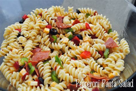 Durfee Family Recipes: Pepperoni Pasta Salad