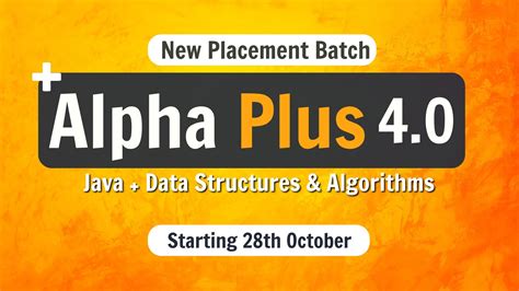 Alpha Plus Batch 4.0