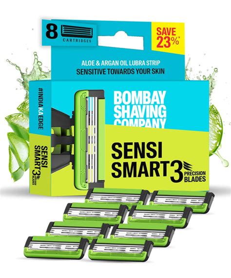 Sensi Smart Razors for Sensitive Skin – Bombay Shaving Company