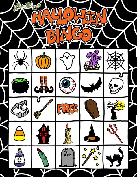 Free Halloween Printable Bingo Cards - Printable Sight Words List