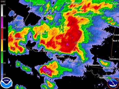 May 16th and 17th, 2009 Rainfall Across the Lower Rio Grande Valley