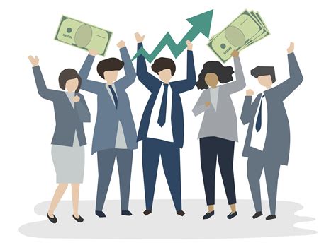 Cartoon Business People Clip Art