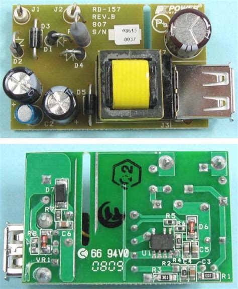 RDR-157: 2.78W, 5V, 555mA (USB Charger)