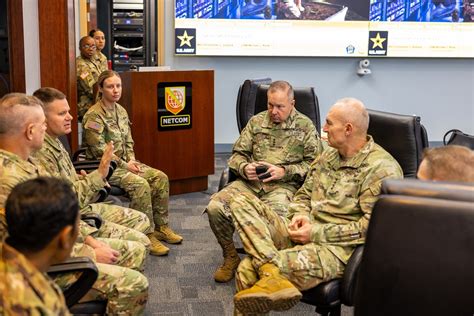 Chief of Staff of the Army General Randy A. George visits NETCOM ...