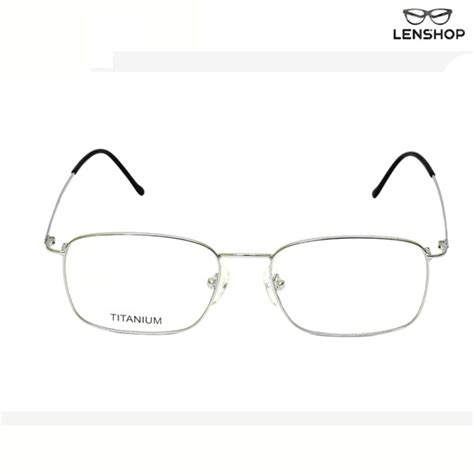 LS-FLOAT Silver Titanium frame - Lenshop provide affordable eyewears ...
