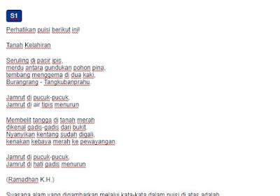 Contoh Soal Puisi: Latihan Memahami Sajak