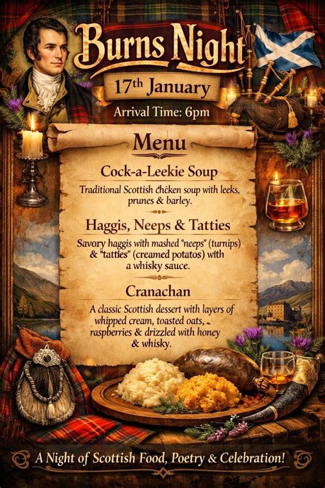 Burns Night , Frinton & Walton Masonic Hall, Walton-on-the-naze, 17 ...