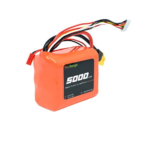 Pro Range 22.2V 5000mAh Drone Battery Pack INR P50B 6S | Robu.in
