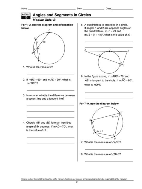 Geometry Module Quiz - Fill Out, Sign & Share Online | pdfFiller