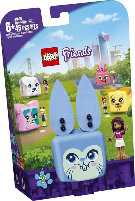 Buy LEGO Friends Andrea’s Bunny Cube 41666 Building Kit; Rabbit Toy for ...