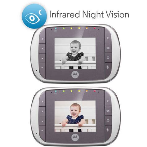 Buy Motorola MBP35S 2.4 gHz Wireless Digital Video Baby Monitor with ...