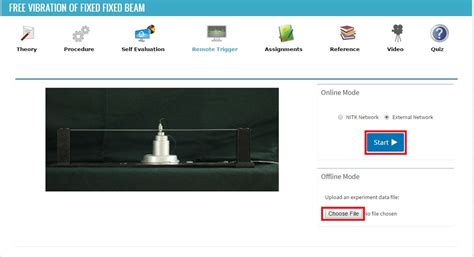 Free Vibration of Fixed Fixed Beam | RT Labs