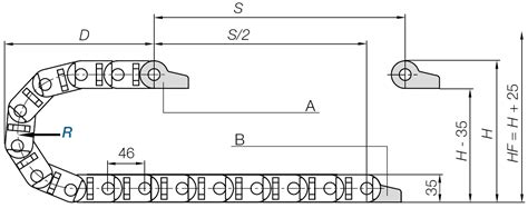 Energy chain system E2.26 | Strong, easily openable | igus®
