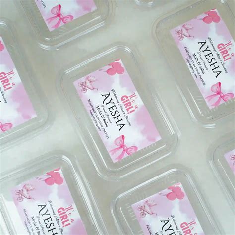 Aqiqah Meat Packets - meat packet | 12 units, customisation – Hadiyah ...