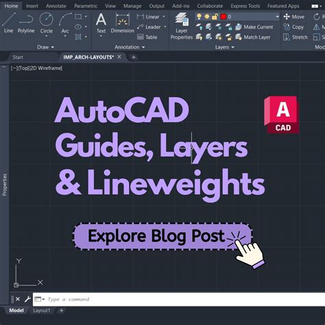 Complete Guide to AutoCAD Layers and Lineweights