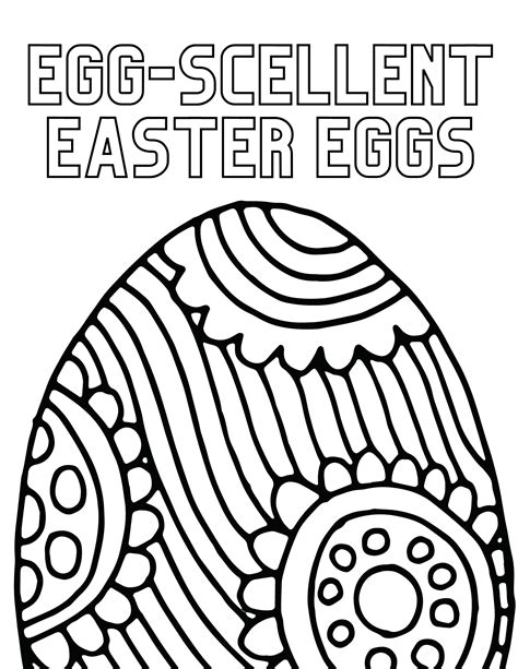 Printable Easter Eggs Coloring Pages - prntbl.concejomunicipaldechinu ...