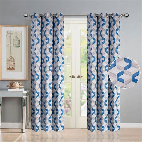 Buy DECO WINDOW Premium Set of 2 Printed Room Darkening Door Curtains ...