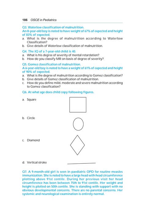 Osce in pediatrics | PDF