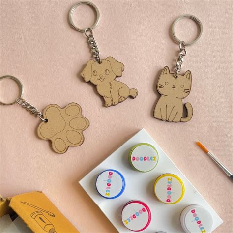 DIY Pet Lovers Keychains Kit | Doodlez.in