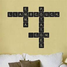 Letters Wall Stickers by Letter Tile Wall Sticker By The Bright Blue Pig Letters Wall Stickers