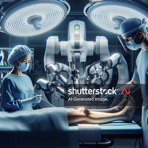 Robotic Knee Surgery AI-generated image 2461595599 | Shutterstock