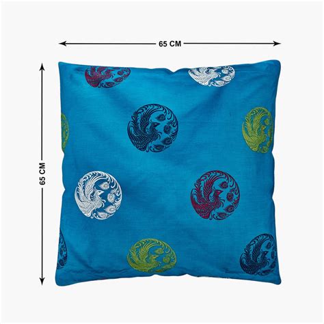 Buy Art of Asia Set of 2 Printed Euro Shams - 65x65cm from Home Centre ...