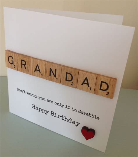 Grandad Birthday Card www.facebook.com/Funkyjunk.Upcycled.UK | Grandad ...