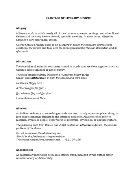 Literary Devices Example 的图像结果