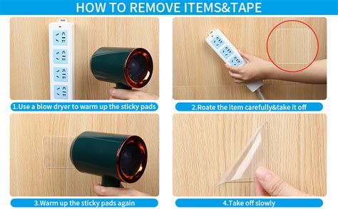 Hetzon Sales Double Sided Tape, Sided Adhesive No Trace Sticker Pads ...