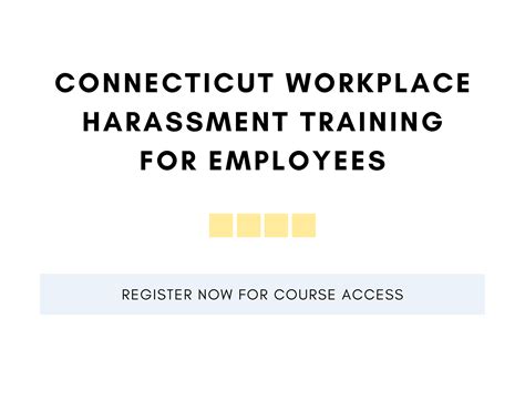 Workplace Harassment Training