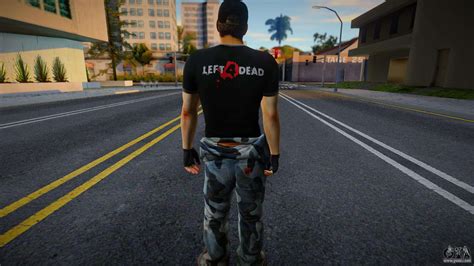 Ellis (Left 4 Dead Fan Boy) from Left 4 Dead 2 for GTA San Andreas