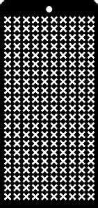 iCraft Decorative Layering Template Stencil i-8576 Size 4" x 8" Re ...