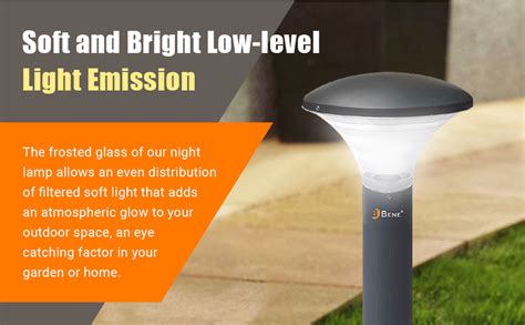 BENE Klasse Outdoor Garden Light, Grey, Round, 26cms, Pack of 1 ...