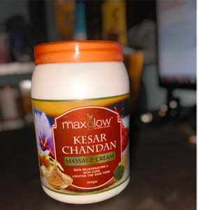 maxglow Kesar Chandan Massage Cream 900g - Price in India, Buy maxglow ...