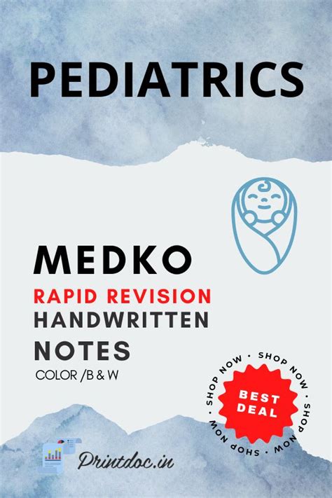 Medko Rapid Revision - PEDIATRICS – PrintDoc
