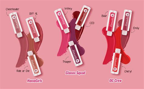 Buy MyGlamm POPxo Makeup- Matte Finish Liquid Lipstick Kit - OG Crew -1 ...