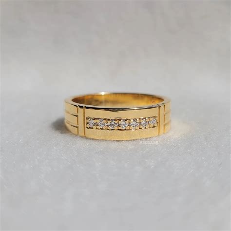 Modern Channel Set Lab Grown Diamond Mens Wedding Band - Riant Fine Jewelry