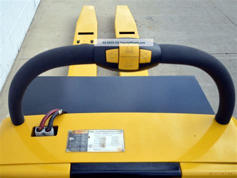 Yale 8000 Lb Electric Pallet Jack Walkie End Rider Ride On Palletjack ...