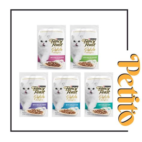 FANCY FEAST® Petite Delights 50g/ Cat Food /Makanan Basah Kucing ...