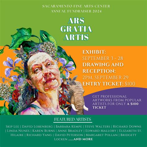 Ars Gratia Artis: 30th Anniversary, Sacramento Fine Arts Center at ...