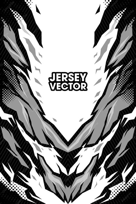 Abstract black stripes background for jersey design | Premium Vector