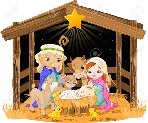 clip art christmas nativity scenes 19 free Cliparts | Download images ...
