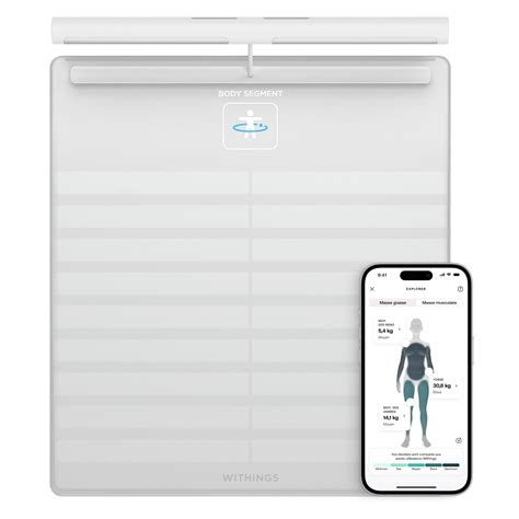 WITHINGS Body Scan - Smart Scale with Segmental Body Composition ...