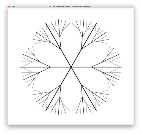 Image result for Snow Flakes Turtle Python