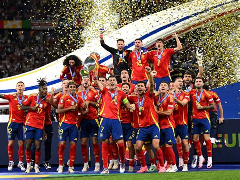 Campeões espanhóis, UEFA Euro 2024, estádio olímpico de Berlim ...