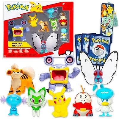 Pokémon Pokemon Battle Figure Pack Bundle with 8 Mini India | Ubuy